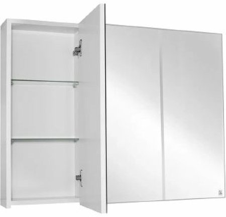 Зеркальный шкаф Style Line Альтаир 90 ЛС-000010059 Белый 