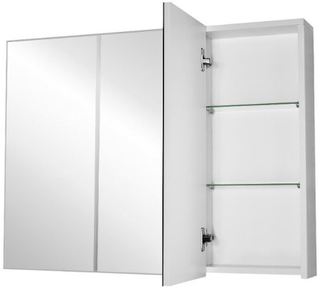 Зеркальный шкаф Style Line Альтаир 90 ЛС-000010059 Белый 