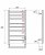 Электрический полотенцесушитель Point Аврора PN10848 П8 400x800 диммер справа Хром 