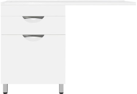 Тумба под раковину Style Line Жасмин 120 с 1 ящиком Белая 