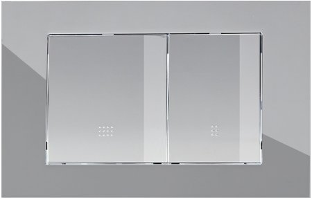 Инсталляция Olive's M48010-PR412C для унитаза клавишей смыва Хром глянцевый 