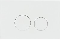 Клавиша смыва Olive's Plaza PL411W Белая матовая Клавиша смыва Olive's Plaza PL411W Белая матовая