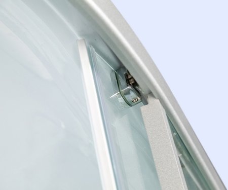 Душевая кабина WeltWasser WW500 Halle 1002 100x100 10000003243 профиль Хром стекло прозрачное 