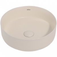 Раковина-чаша Abber Bequem 36 AC2108MBE Светло-бежевая матовая