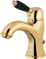 Смеситель для раковины Fiore IMPERIAL BLACK 89OO5221, золото