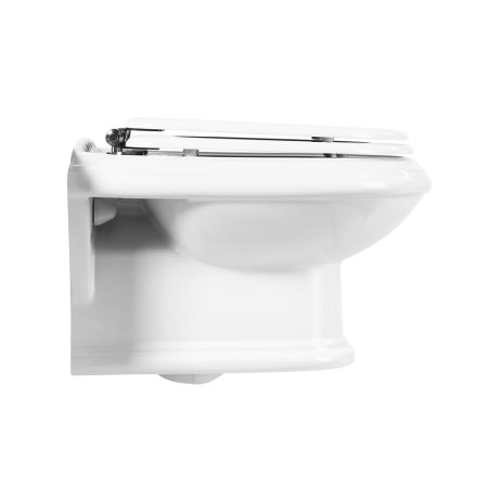 Унитаз подвесной Cezares King Palace, с крышкой-сиденьем CZR-T-163-M-S-Br 