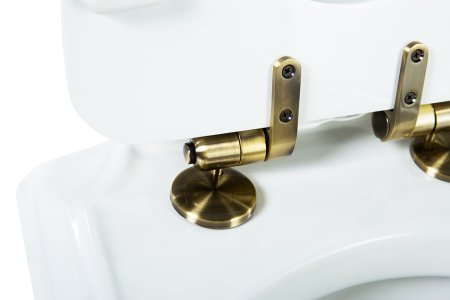 Унитаз подвесной Cezares King Palace, с крышкой-сиденьем CZR-T-163-M-S-Br 