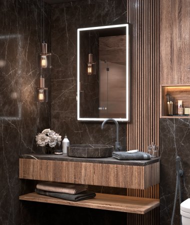 Зеркало VIGO Roberta z.ROB.60.Luxe, 60 см 