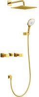 Душевая система встраиваемая WONZON & WOGHAND Shakespeare, Темное золото (WW-654701-DG)