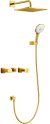 Душевая система встраиваемая WONZON & WOGHAND Shakespeare, Темное золото (WW-654701-DG) 