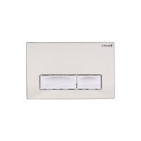 Кнопка смыва Creavit GP4004.00 металлик