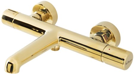 Смеситель для ванны BelBagno Uno UNO-VASM-ORO Золото 