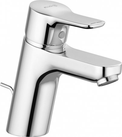Смеситель Kludi Pure&Easy 372820565 для раковины, с донным клапаном 