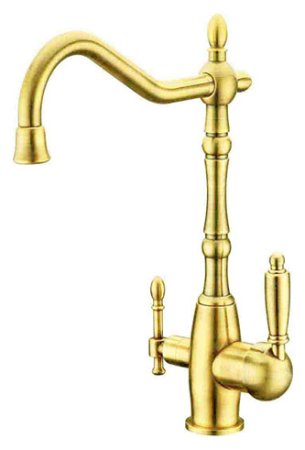 Смеситель для кухонной мойки Zorg Clean Water ZR 312 YF-33-BR light 