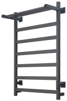 Полотенцесушитель электрический с полочкой (лесенка) Тругор Пэк сп 20 кв П 80х50 см, графит