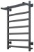 Полотенцесушитель электрический с полочкой (лесенка) Тругор Пэк сп 20 кв П 80х50 см, графит 