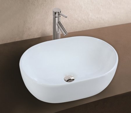 Раковина CeramaLux 9026B накладная 