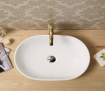 Раковина CeramaLux 9026B накладная 