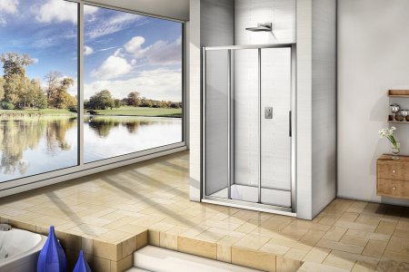 Душевая дверь в нишу Good Door Orion WTW-110-C-CH 