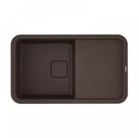 Мойка для кухни Omoikiri Tasogare-86-DC 4993468 Тёмный шоколад