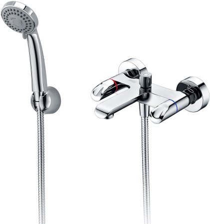 Смеситель WasserKRAFT Lossa 1201 для ванны с душем 