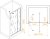 Душевая дверь RGW LE-103B 1000 