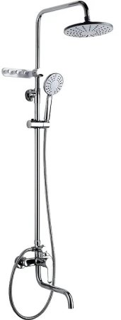 Душевая система Frap F24001 Хром 