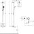 Душевая система Jacob Delafon Atom E26237-CP с термостатом Хром 