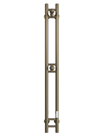 Полотенцесушитель электрический Двин X neo 120 см. бронза состаренная 