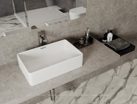 Раковина-чаша Allen Brau Fantasy 55 4.11003.20 Белая 