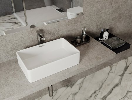 Раковина-чаша Allen Brau Fantasy 55 4.11003.20 Белая 