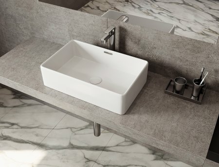 Раковина-чаша Allen Brau Fantasy 55 4.11003.20 Белая 