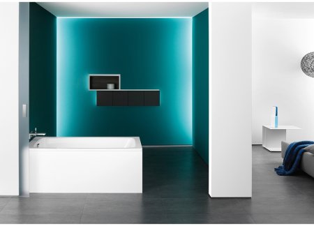 Стальная ванна Kaldewei Cayono 751 180x80 275130003001 с покрытием Anti-Slip и Easy-Clean 