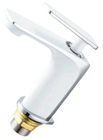 Смеситель для раковины Frap H58 F1058 Белый Хром 