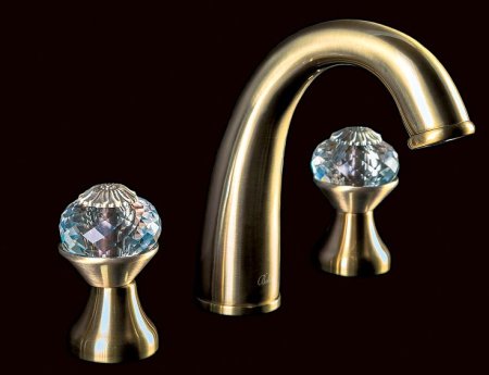 Смеситель для раковины Boheme Flora 317-FL Бронза 