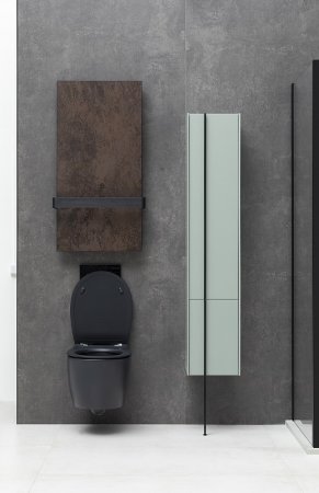 Унитаз Allen Brau Fantasy 4.11004.31 подвесной Черный матовый без сиденья 