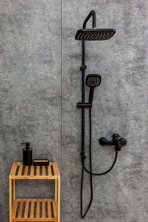 Душевая система Orange Aristo M19-944b Черная 