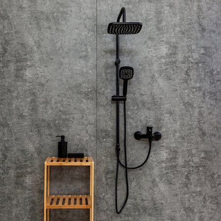 Душевая система Orange Aristo M19-944b Черная 