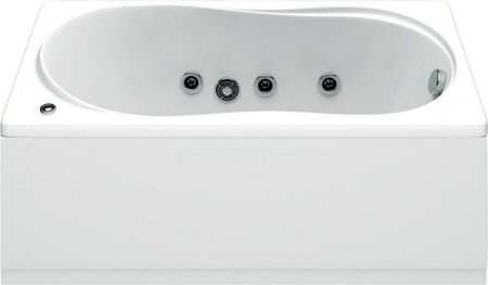 Акриловая ванна Bas Тесса 140x70 см с гидромассажем 