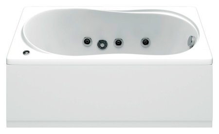 Акриловая ванна Bas Тесса 140x70 см с гидромассажем 