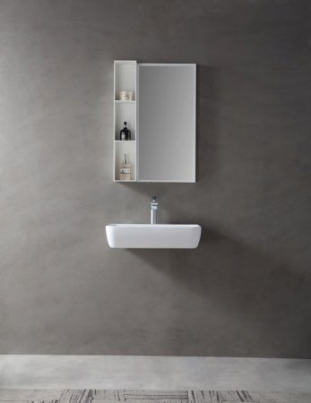 Раковина подвесная ABBER Stein AS2654 белая матовая 