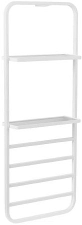 Электрический полотенцесушитель Black&White Universe N-337W 40х101 337WN с полкой Белый матовый 