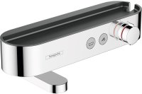 Смеситель для ванны Hansgrohe ShowerTabletSelect 400 24340000 с термостатом Хром