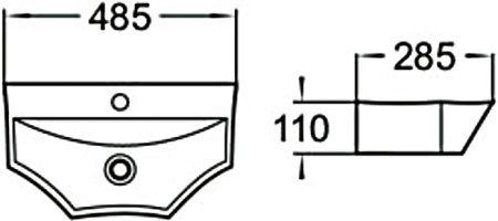 Рукомойник SantiLine SL-2004 