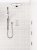 Верхний душ Hansgrohe PuraVida 39 27437400 Белый/Хром 