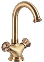 Смеситель для раковины Bronze de Luxe Royal 21981/1 Бронза
