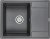 Мойка кухонная Paulmark Weimar PM216550-DG графит 