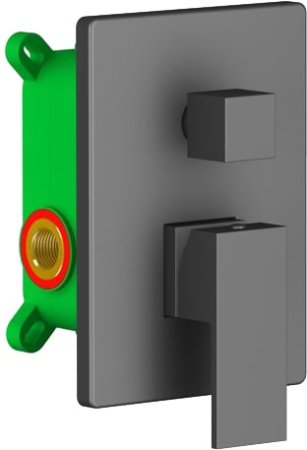 Душевой комплект Timo Selene SX-2069/03SM с внутренней частью, черный 