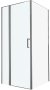 Душевой уголок Berges Urban 100х100 061012 профиль Хром стекло прозрачное 