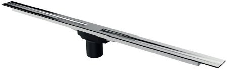 Душевой лоток Berges Simpel 600 091011 с решеткой Хром глянец 